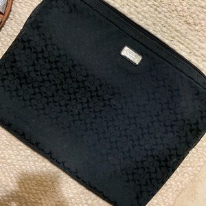 Coach laptop sleeve